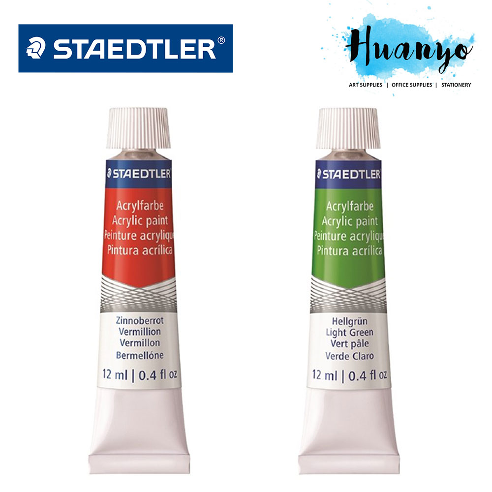 Staedtler Acrylic Colour Paint (Set of 12 / Set of 24)