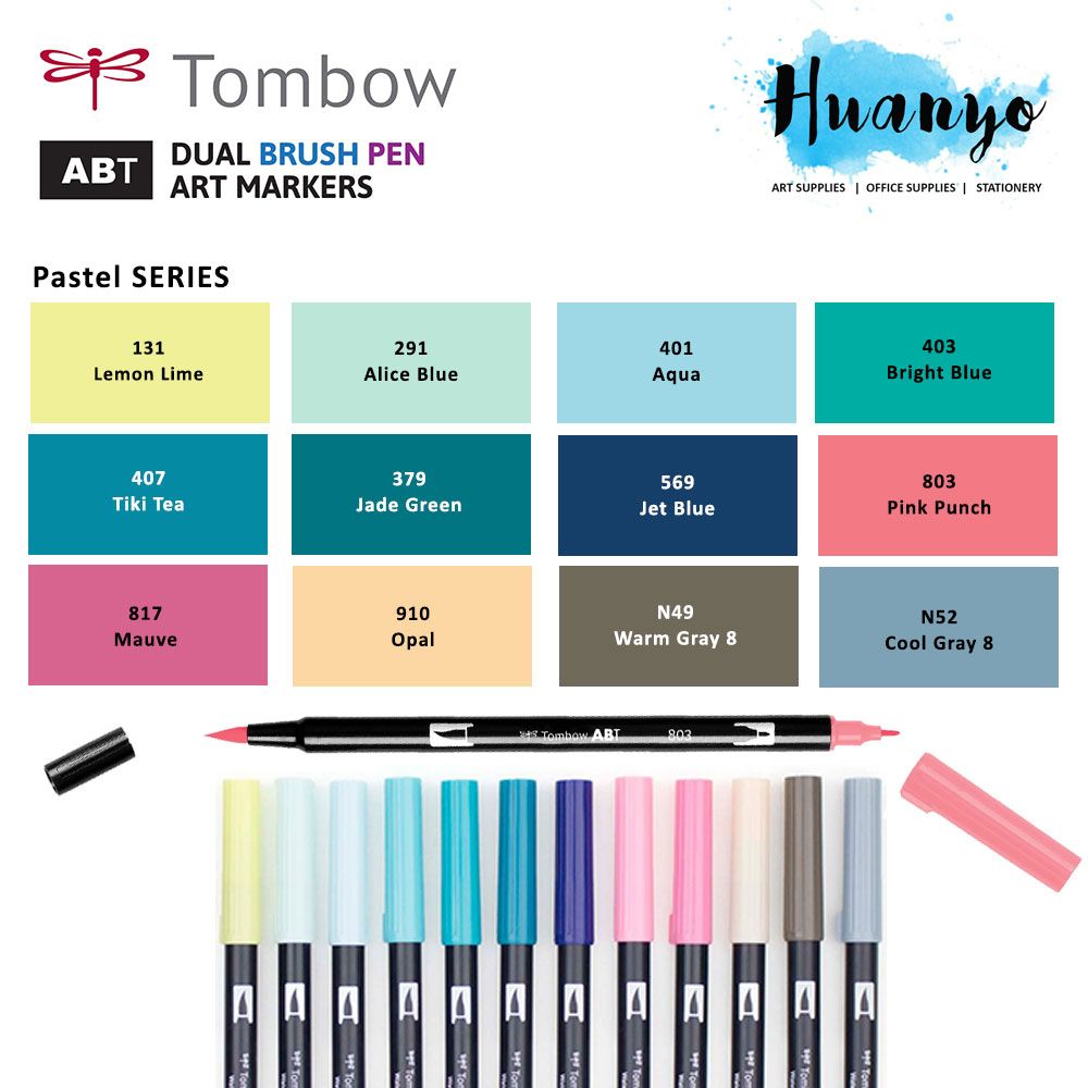 Tombow pastel clearance