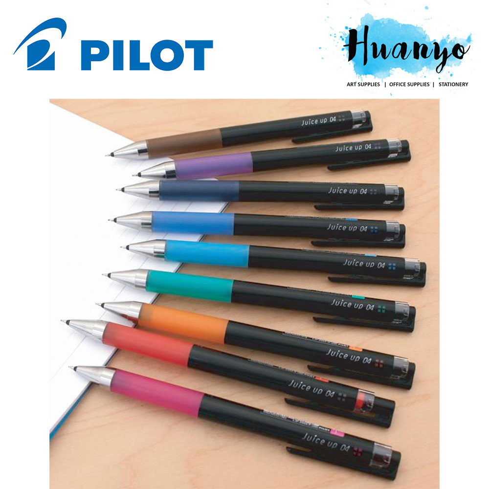 Pilot Juice Up Retractable Gel Ink Pen Needle Tip 0.4MM (Basic Colour / Metallic)