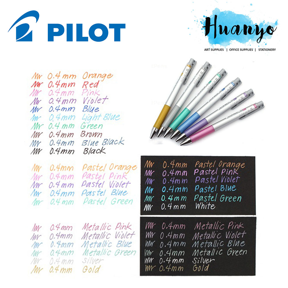 Pilot Juice Up Retractable Gel Ink Pen Needle Tip 0.4MM LP3RF (REFILL)