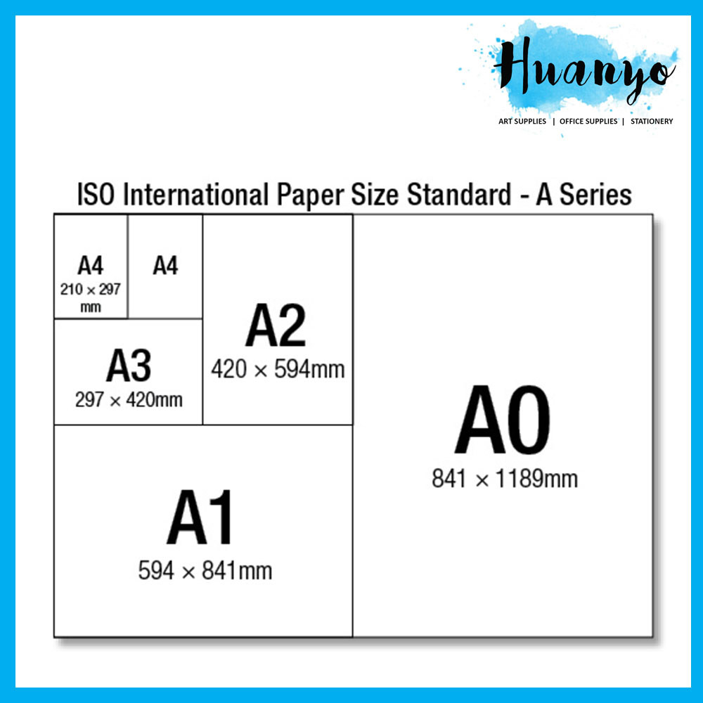 Artist Thick Drawing Paper 140gsm / 180gsm A1 Size / 60 x 84 CM Loose Sheet (10pcs/roll)