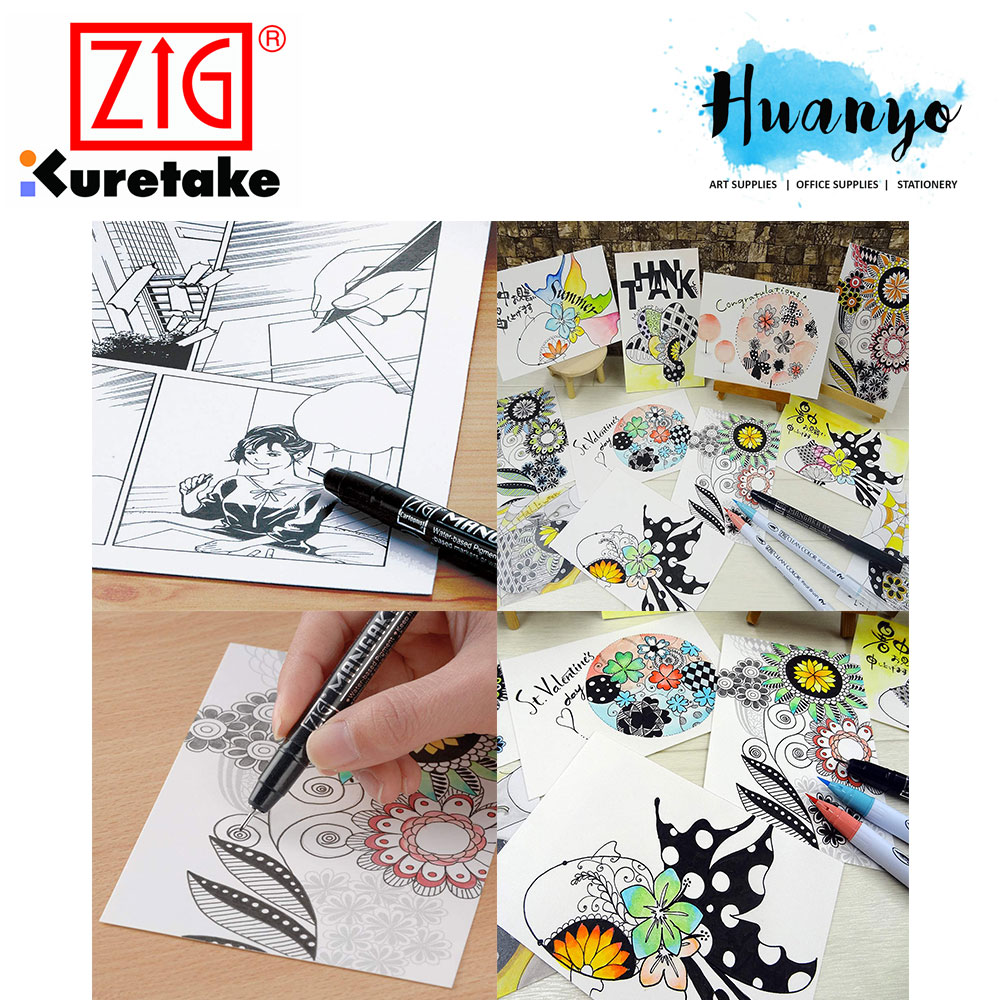 Zig mangaka brush pen clearance