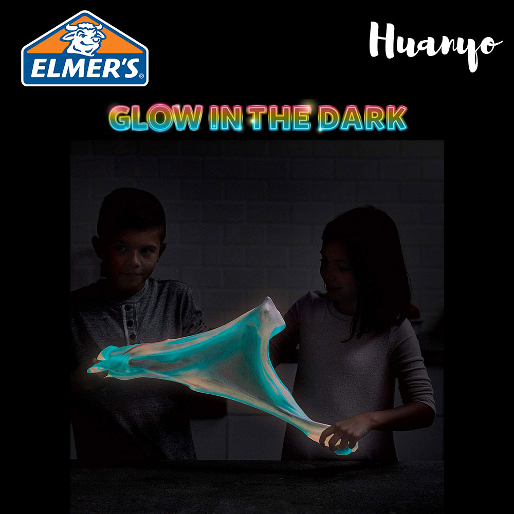 Elmer's Non Toxic Washable Glow in the Dark Glue (Best for Slime) [147ML / 5OZ]