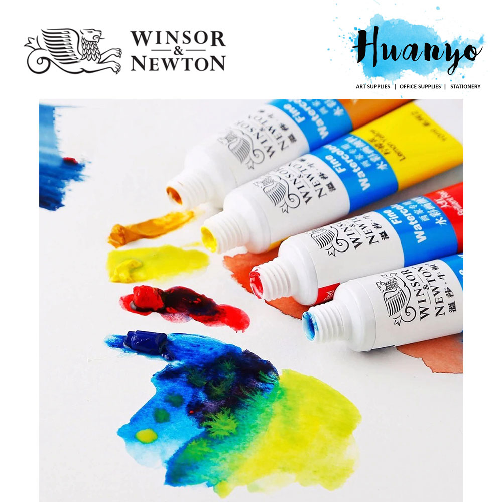 Winsor & Newton Fine Artist Water Colour Paint Set (Color Set of 12 / 18 / 24 / 36, 10ML / Tube)