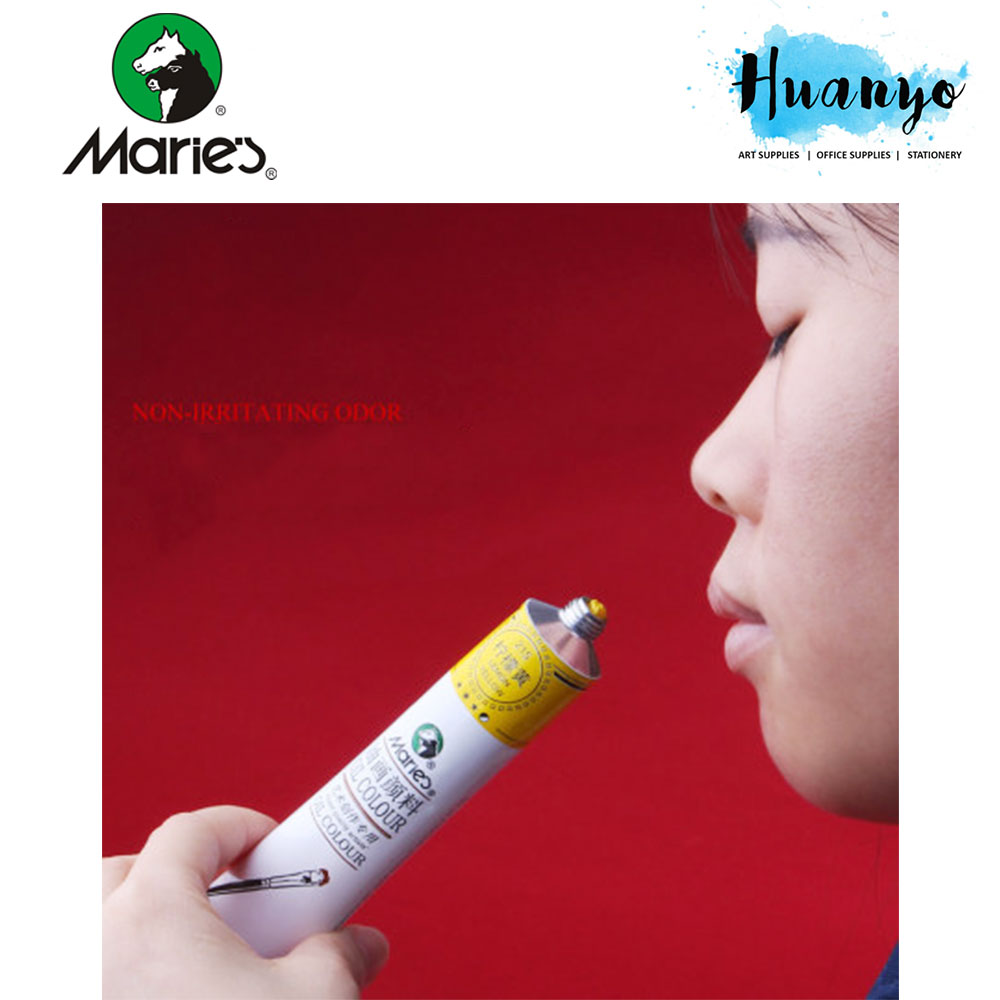 Marie's Artist Oil Colour Paint (50ml) [List 2/3, Red, Purple, Blue Shades, Per Tube]