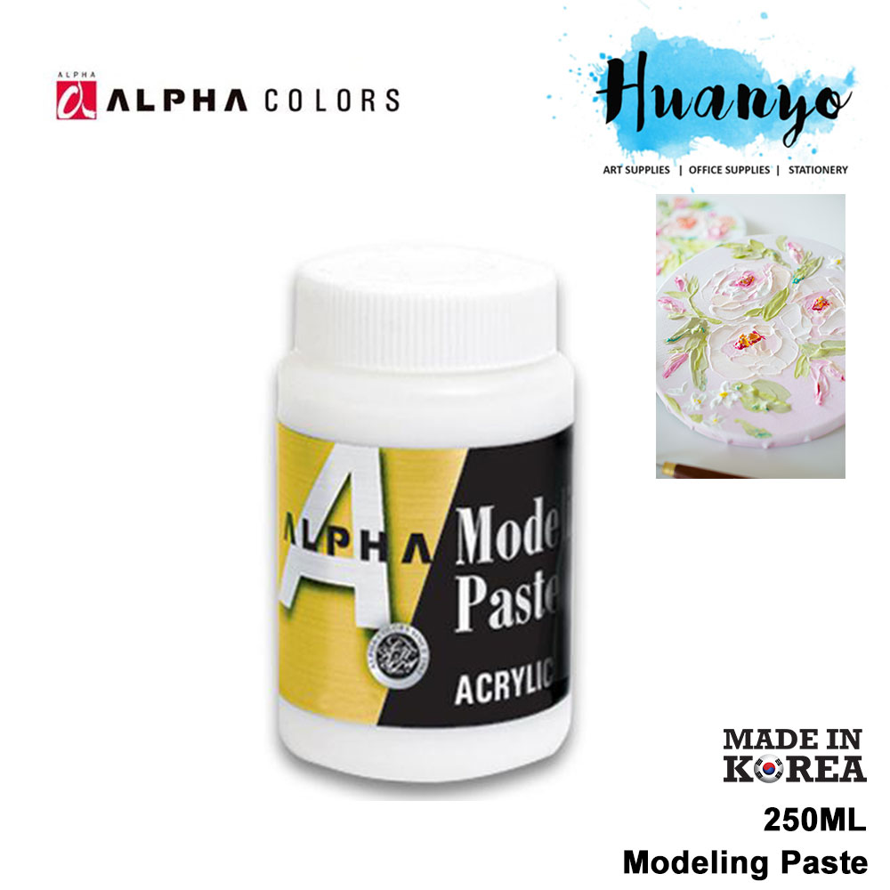 Alpha Colors Acrylic Medium Modeling Paste 250ML