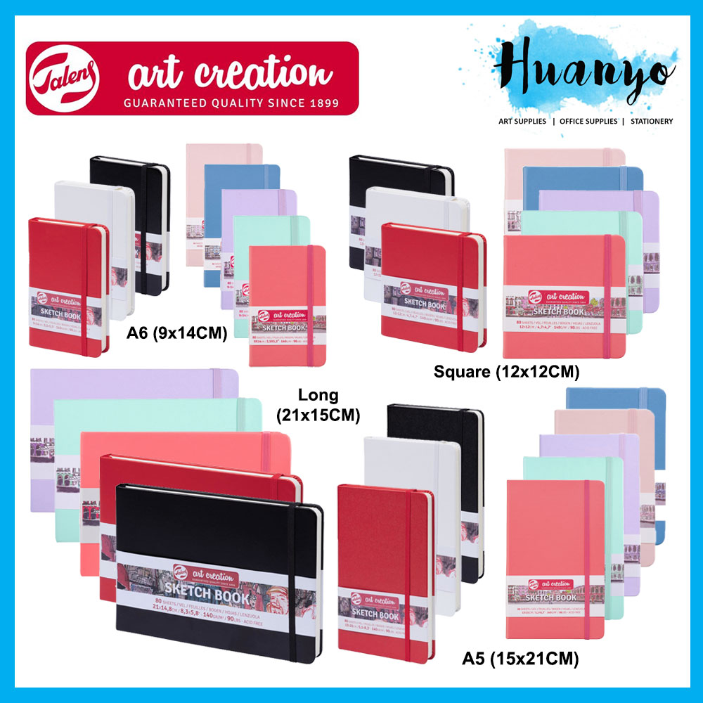 Royal Talens Art Creation Hard Cover Sketch Book For Drawing,Sketching