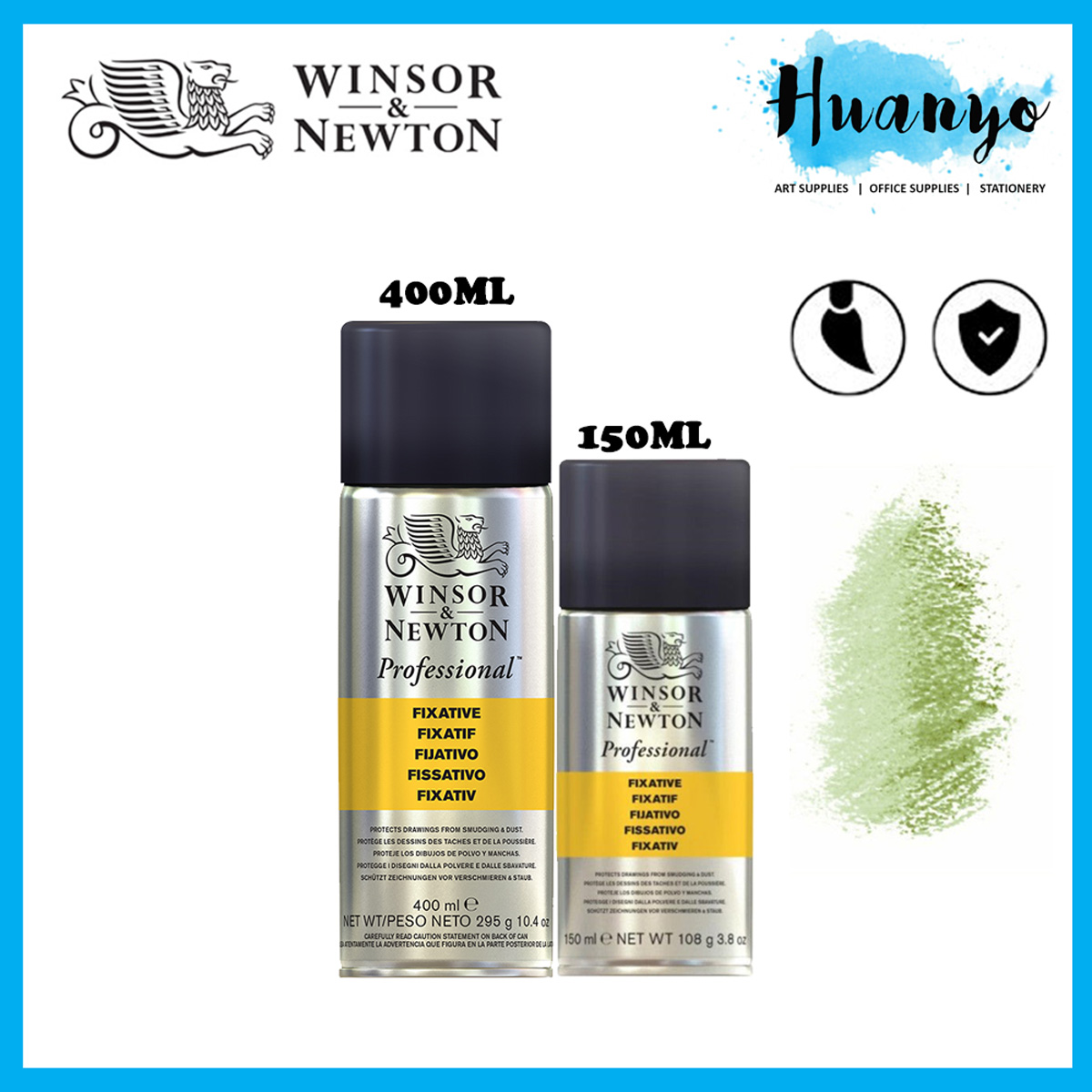 Winsor & Newton Professional Fixative 150ML / 400ML