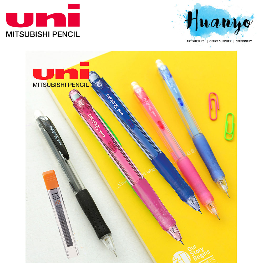 UNI Shalaku Comfort Rubber Grip Mechanical Pencil M5100 0.5MM Value