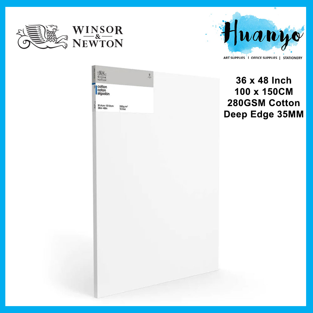 Châssis Toile Coton Winsor & Newton 100x150 Cm - Bord Profond 35 Mm - Triple Apprêt