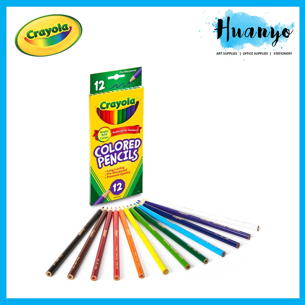 Crayola Non Toxic Colored Pencils Set of 12