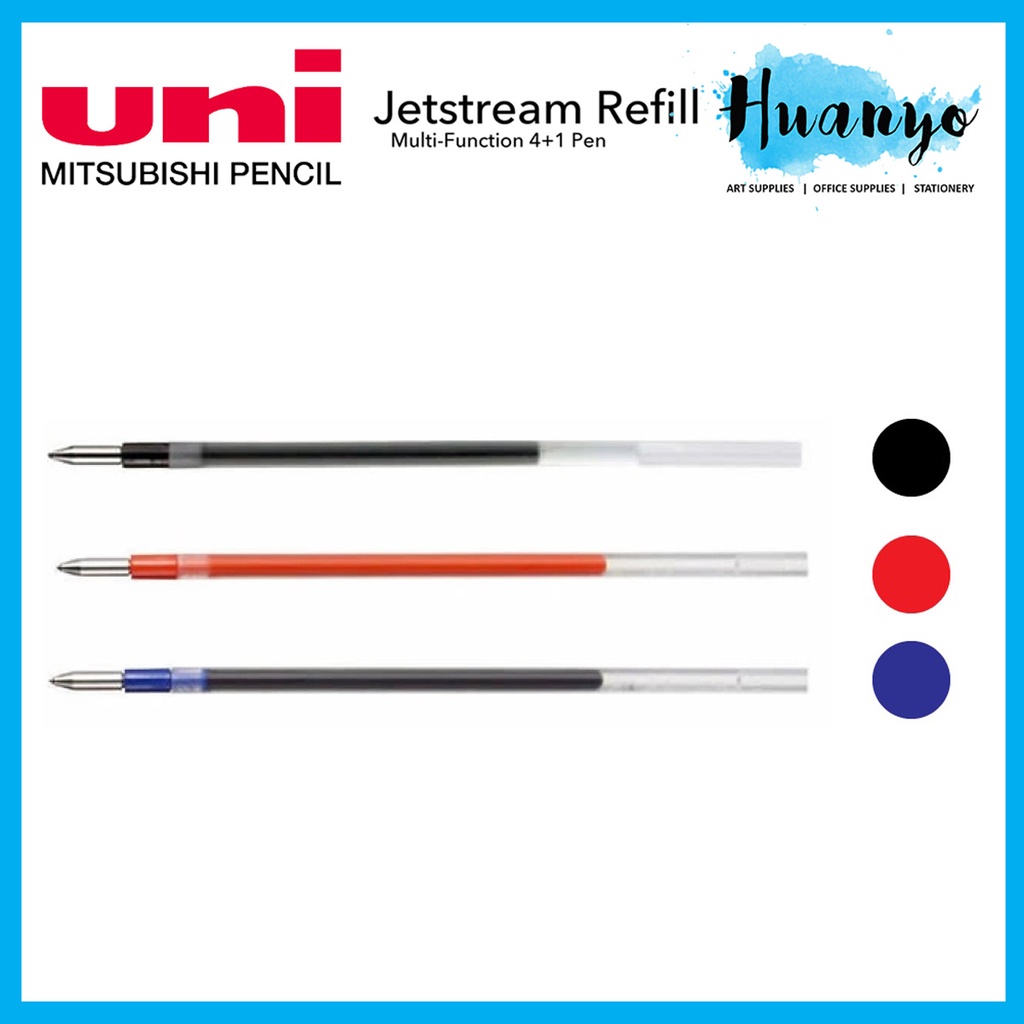 Uni Jetstream Multi Pen Ink Refill Per PCS (0.5 / 0.7MM) (Black / Blue / Red) SXR-80