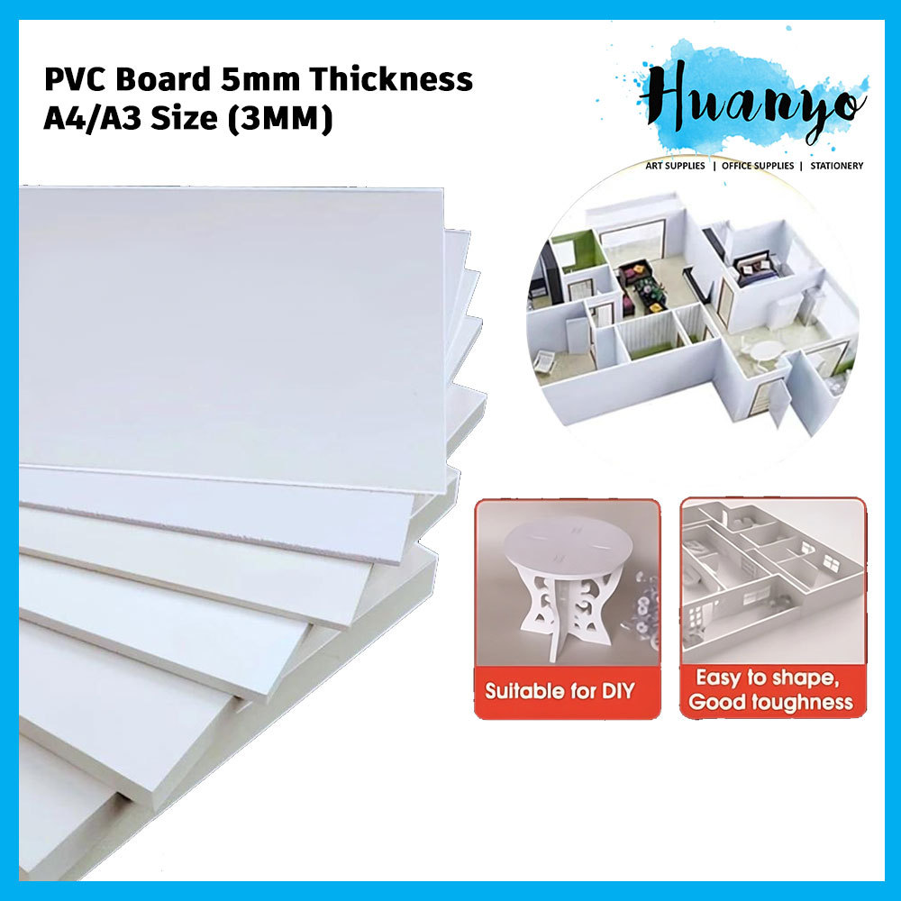 Modelling Pvc PVC Board A3, A4 3mm Thickness / MODELLING / ARCHITECTURAL MODEL MAKING ...
