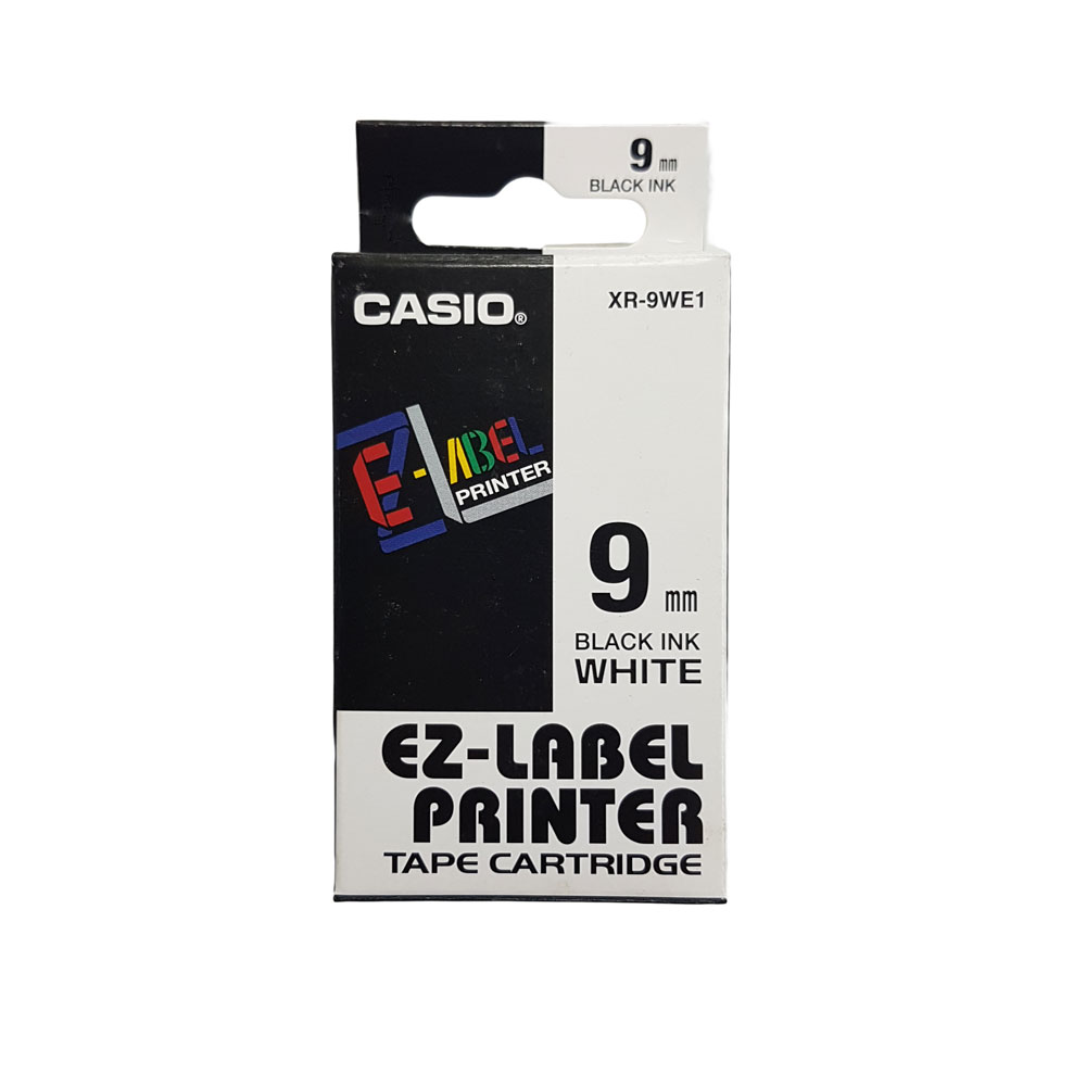 Casio EZLabel Tape Cartridge 9mm White