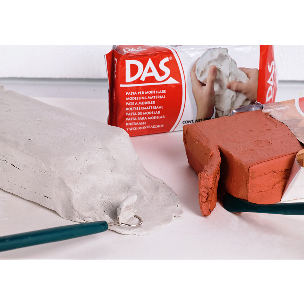 DAS Air Hardening Modeling Clay (Terracotta) 1 kg