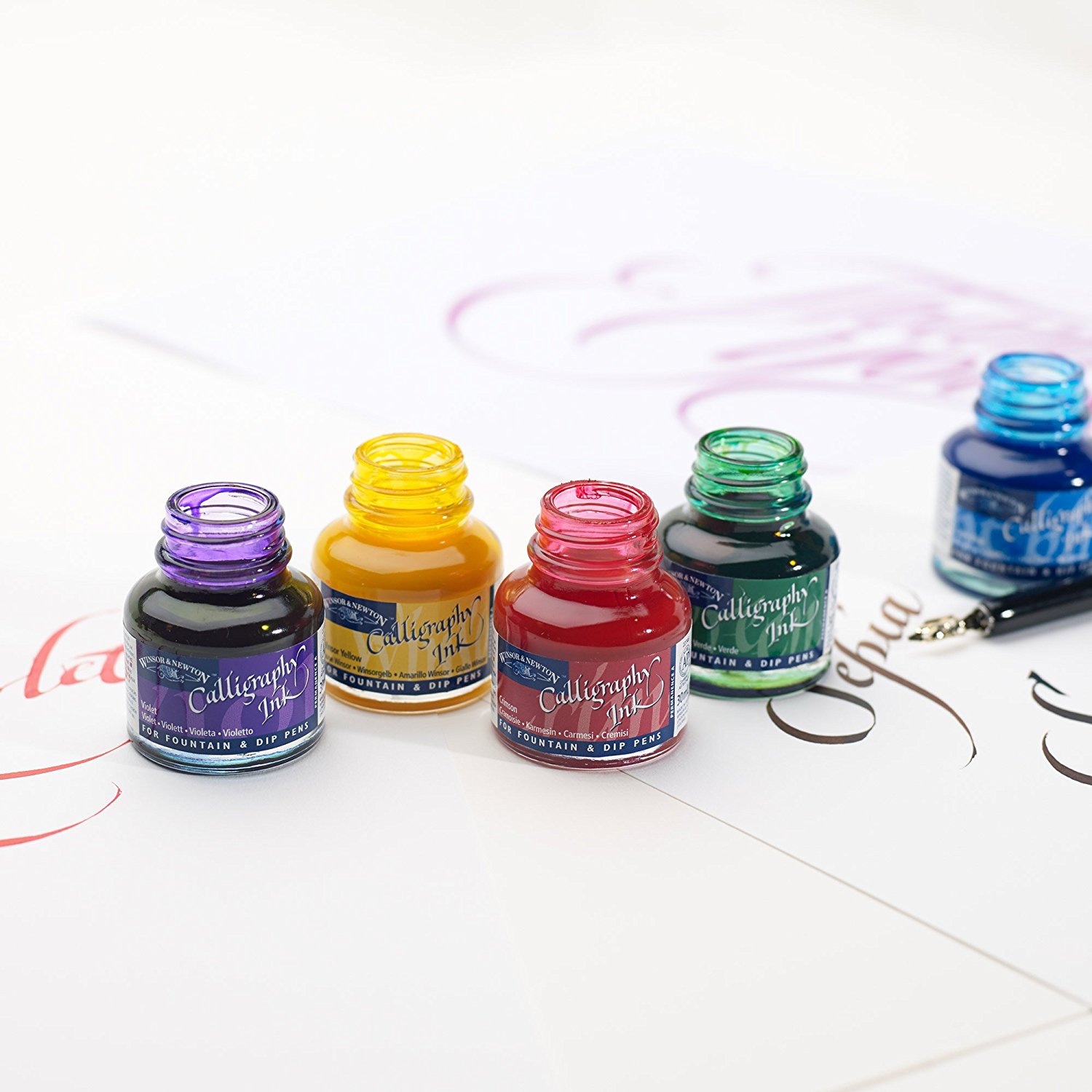 Winsor & Newton Calligraphy Ink - Silver (30ml)